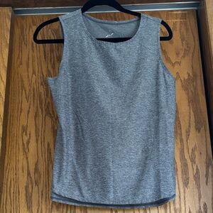 Gray Sleeveless Women's Top